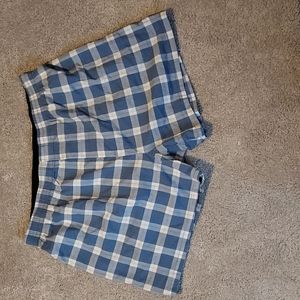 Plaid Boxer Shorts Size Large (36-38)
